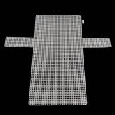 Embroidery Canvas Mesh Plastic Sheets 14x15 Inch (1 Piece) Hole 4x4mm Rectangle White For Cross Stitching DIY Knitting Crochet Crafts